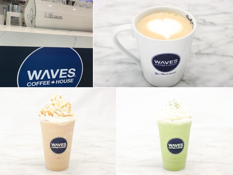 Waves coffee house- Capilano mall Menu
