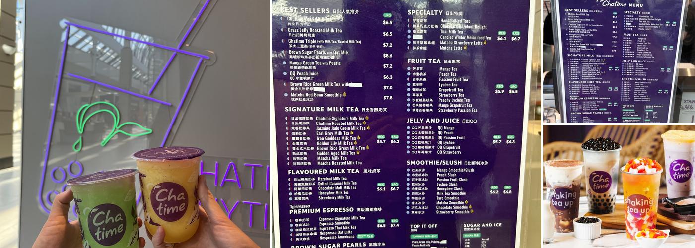 Chatime Menu