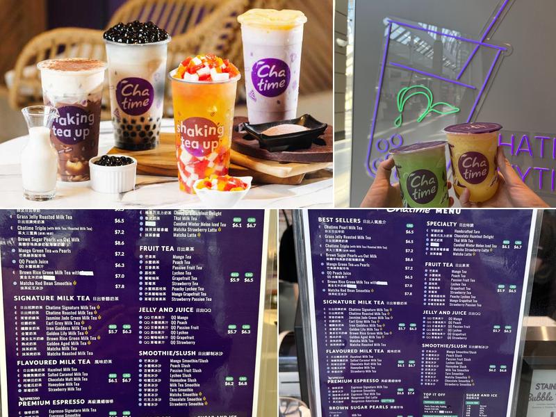 Chatime Menu