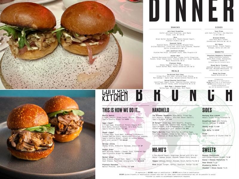 Comfort Kitchen Menu