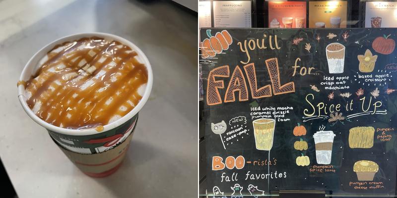 Starbucks Menu