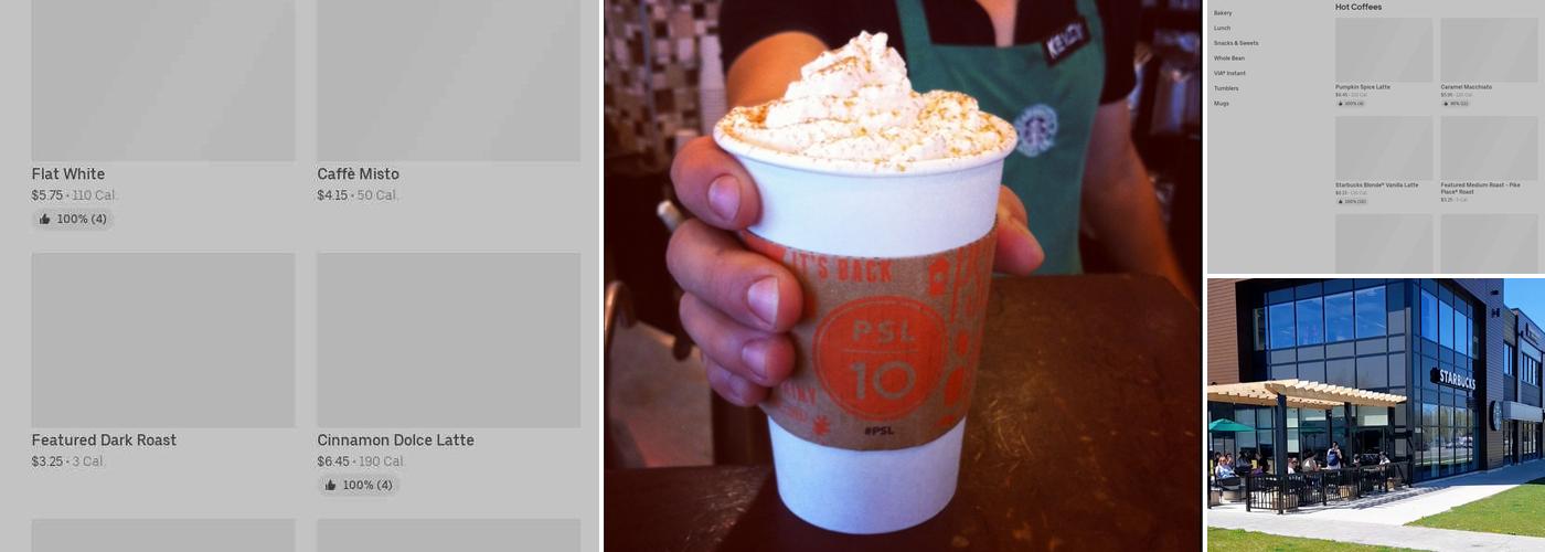 Starbucks Menu