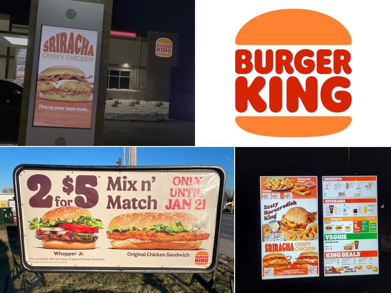 Burger King Menu