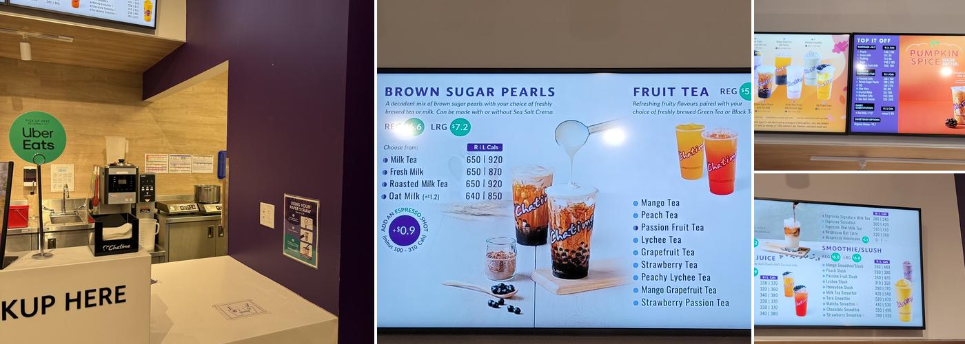 Chatime Menu