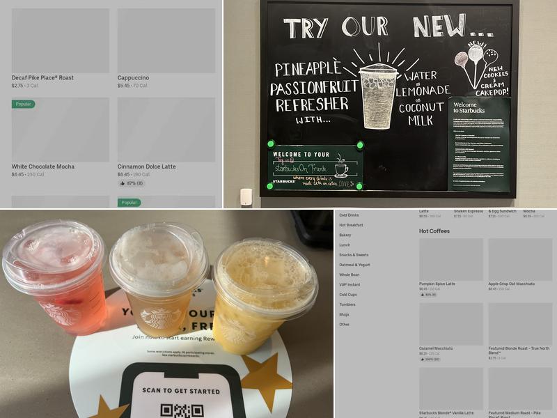Starbucks Menu