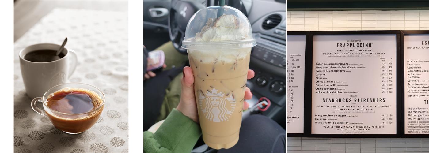 Starbucks Menu