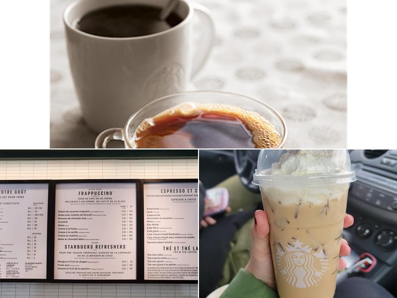 Starbucks Menu