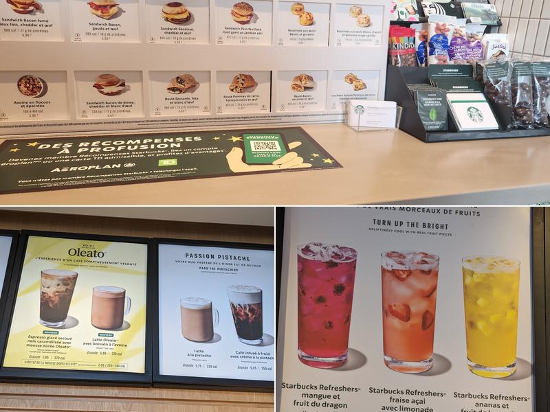 Starbucks Menu