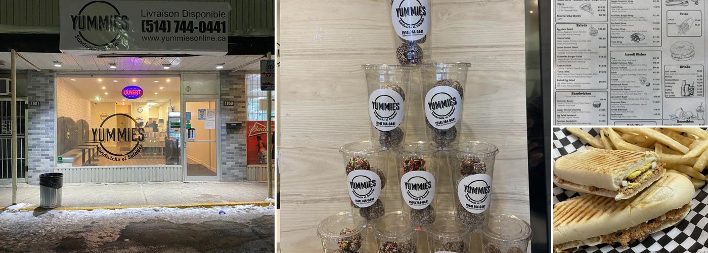 Yummies Menu