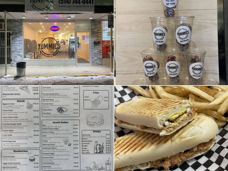 Yummies Menu