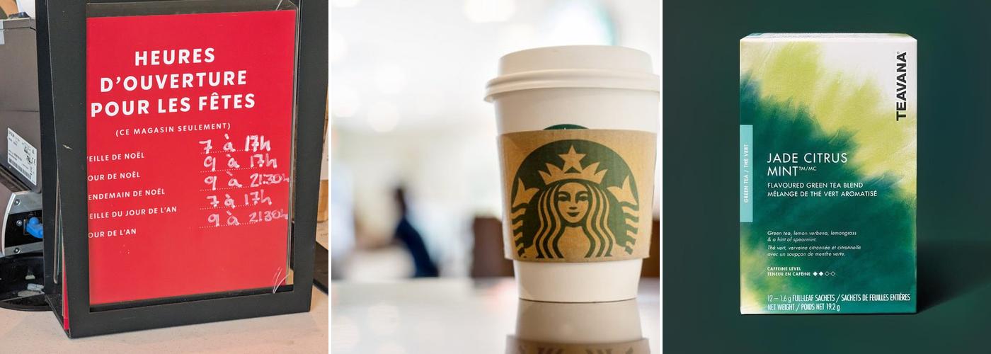 Starbucks Menu