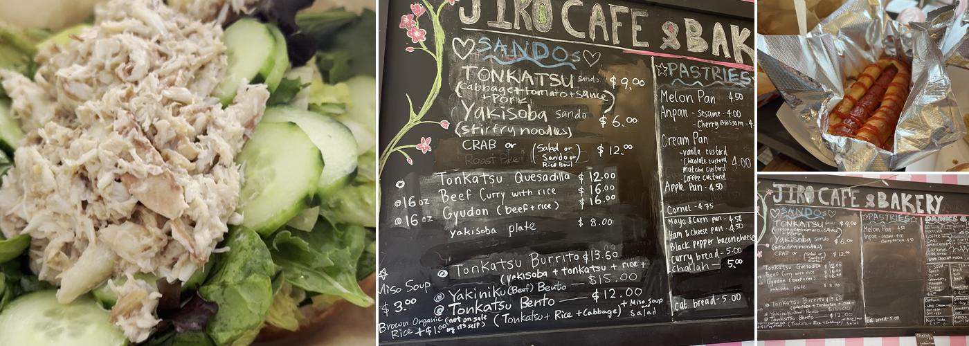Jiro Cafe & Bakery Menu