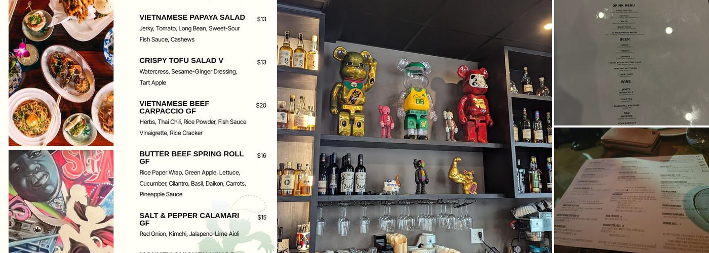 Shōjō Cambridge Menu