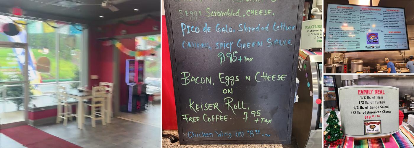 Something to taco about Menu