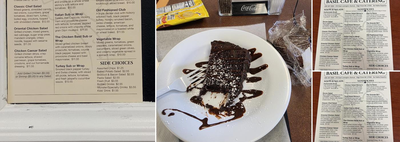 Basil Cafe & Catering Menu