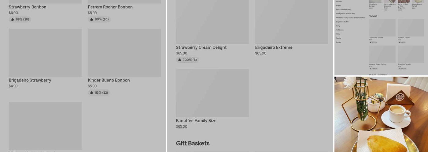 World of Brigadeiro Menu