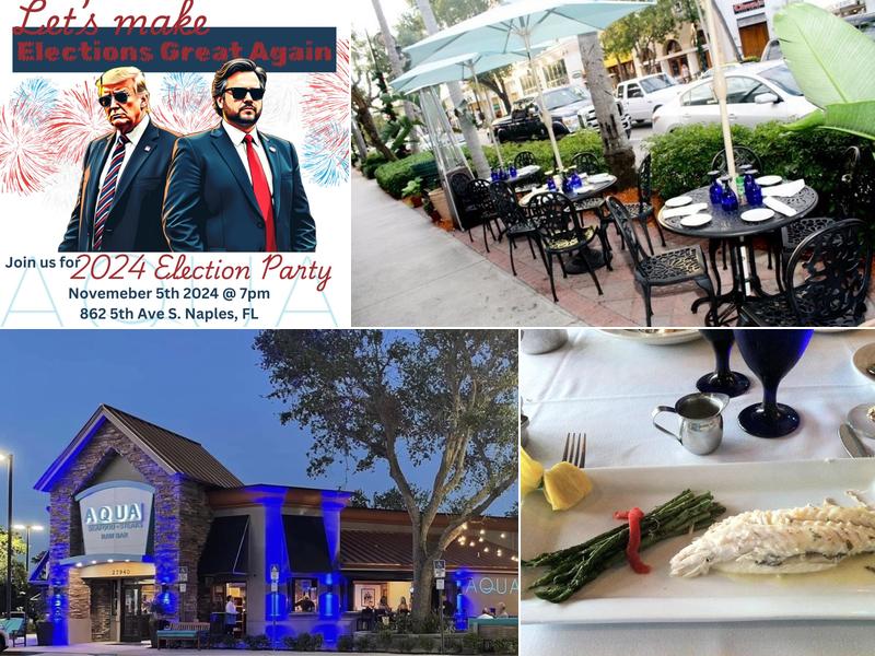 Aqua Seafood, Steaks & Raw Bar 27940 Crown Lake Blvd, Bonita Springs