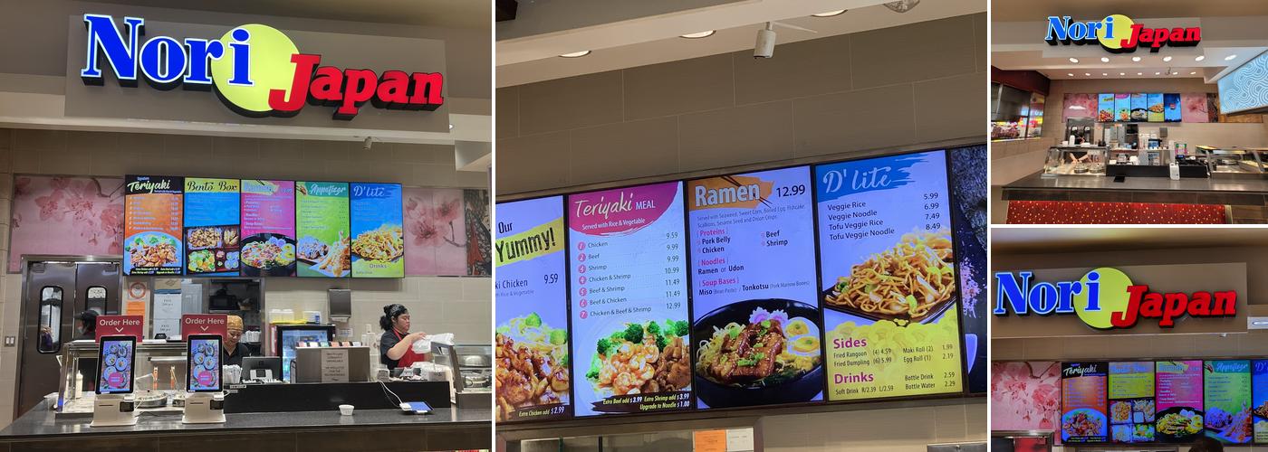 Nori Japan Menu