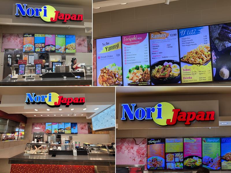 Nori Japan Menu