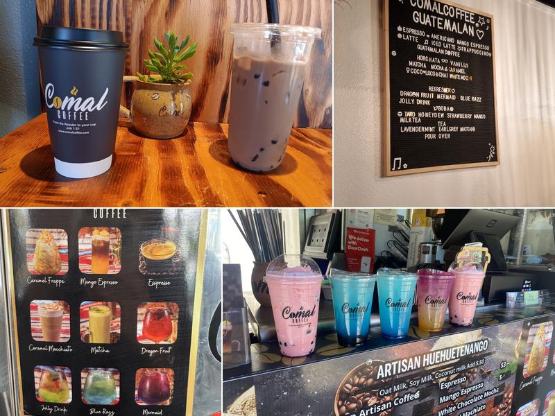 Comal Coffee Menu