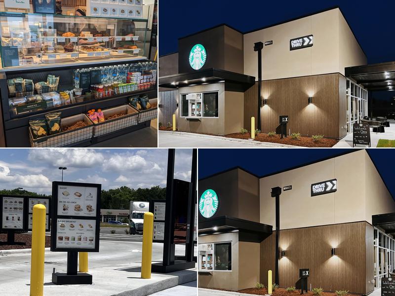 Starbucks 106 River Oaks Dr, Tarboro