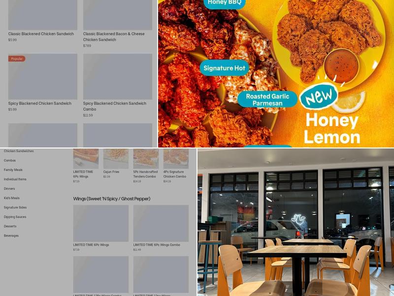 Popeyes Louisiana Kitchen Menu