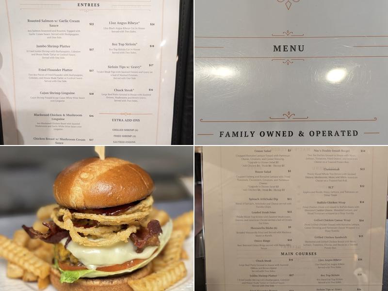 Mac's Kitchen & Catering Menu