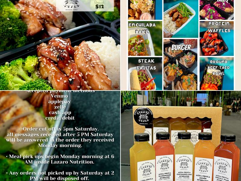 Fuerte Meals Menu