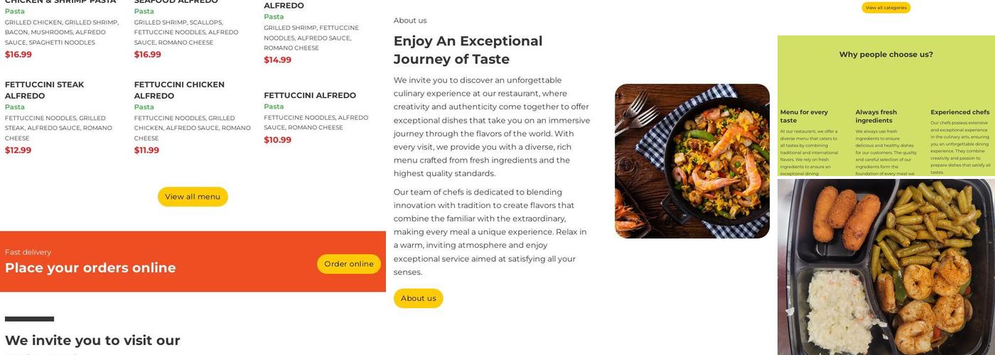 Big Bite Restaurant Menu