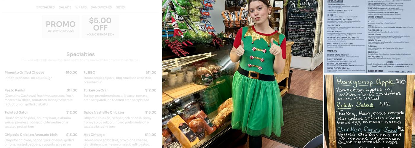 Back Bay Market and Deli Menu