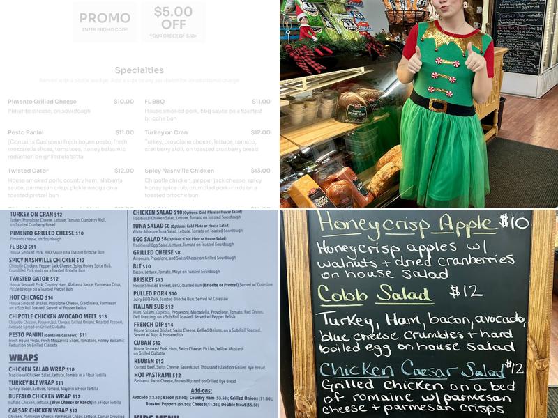 Back Bay Market and Deli Menu