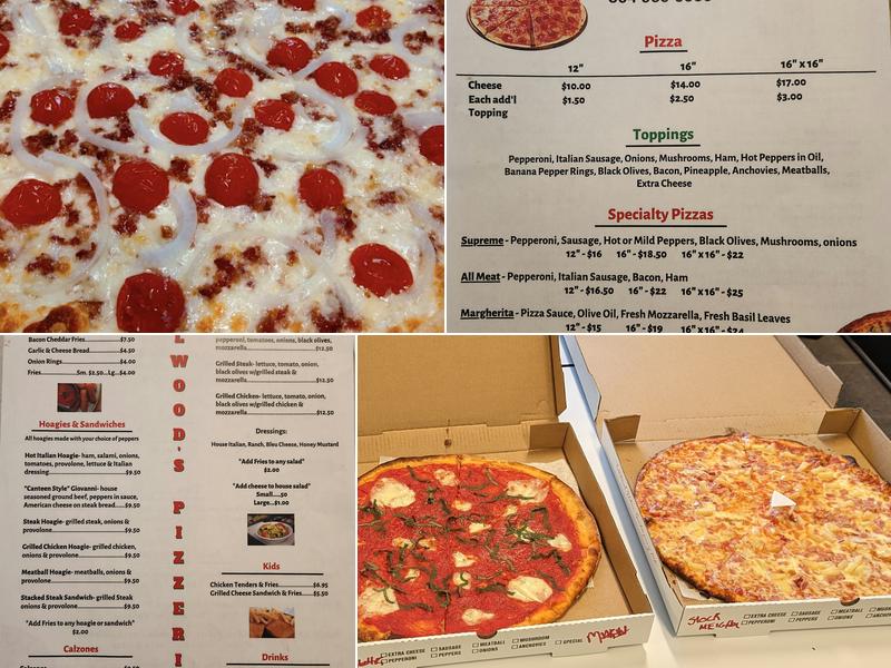 Elwood’s Pizzeria Menu