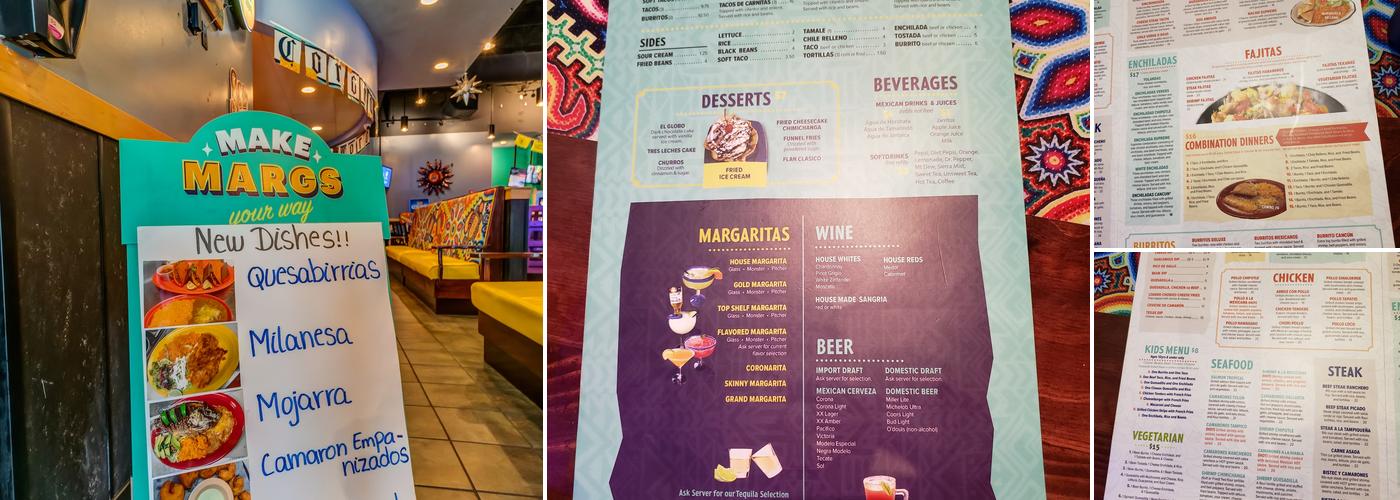 Habaneros Mexican Grill Menu