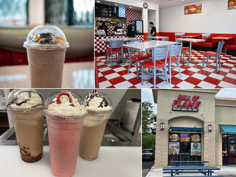 HALL OF FLAME BURGERS 2450 N Brawley Ave Ste 109, Fresno