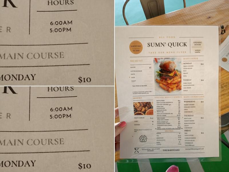 Sumn' Quick Menu