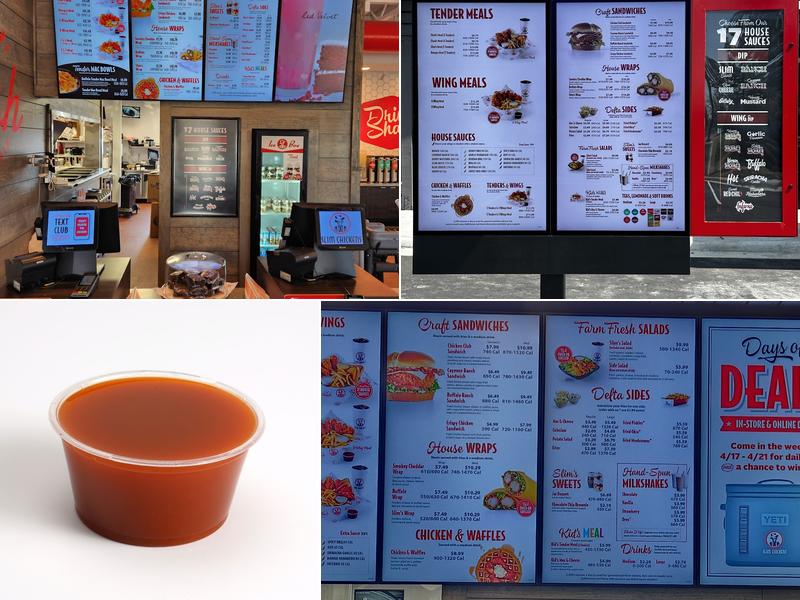 Slim Chickens Menu