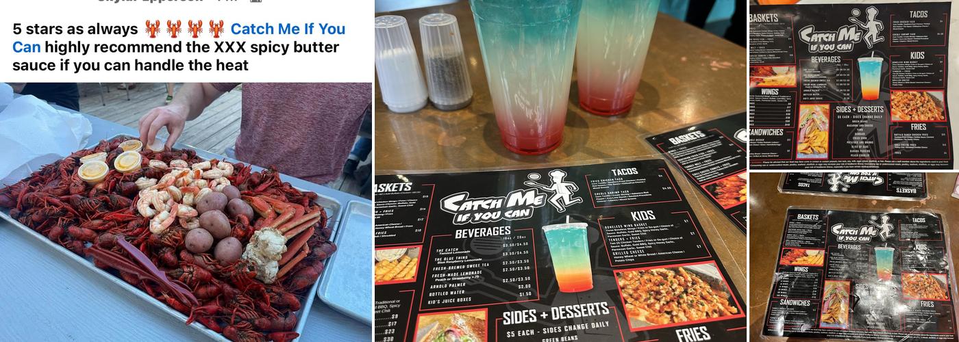 Catch Me If U Can Menu