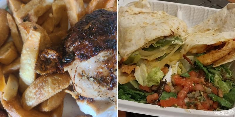 Silvestre Chicken Menu