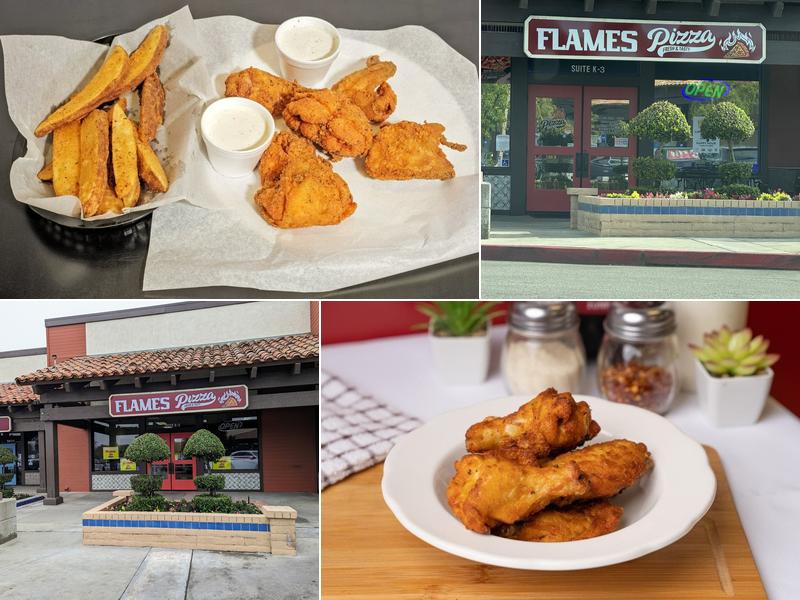 Flames Pizza Right next to Bagels and Blenders, 8200 Stockdale Hwy suite k-3, Bakersfield