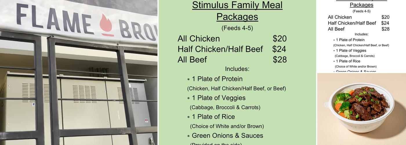 Flame Broiler Menu