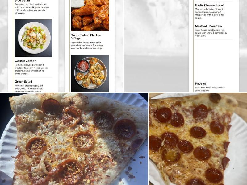 Yellow Brick Menu