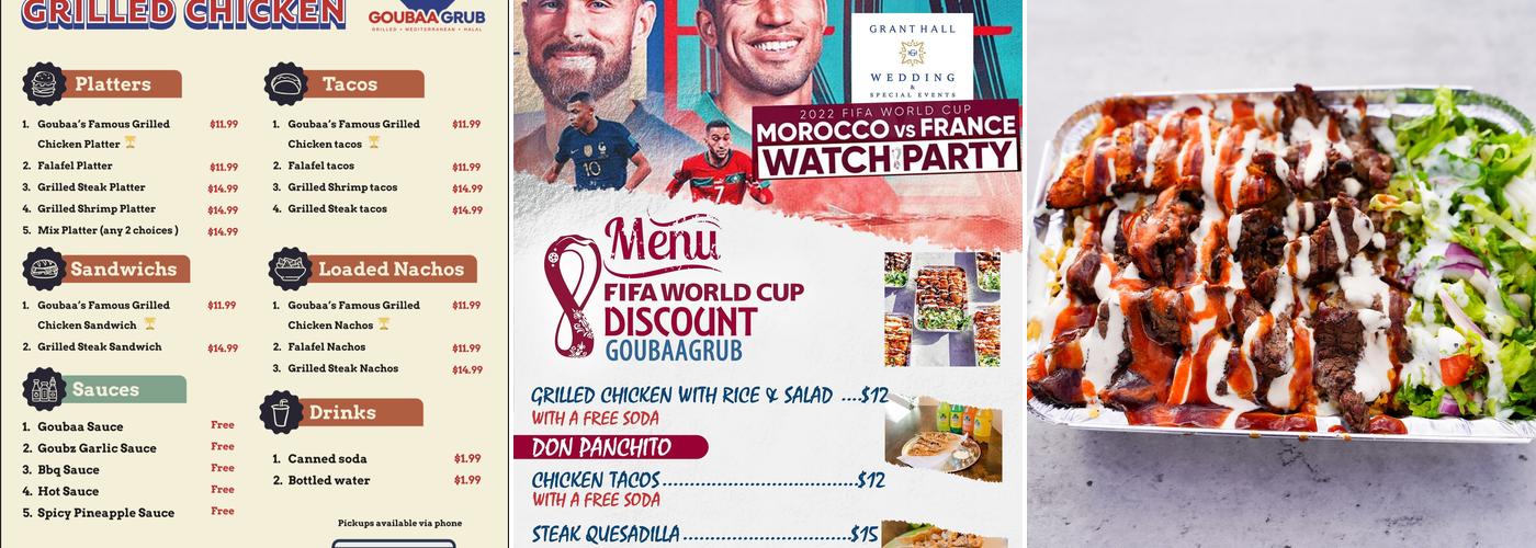 Goubaa Grub on Grant Ave Menu