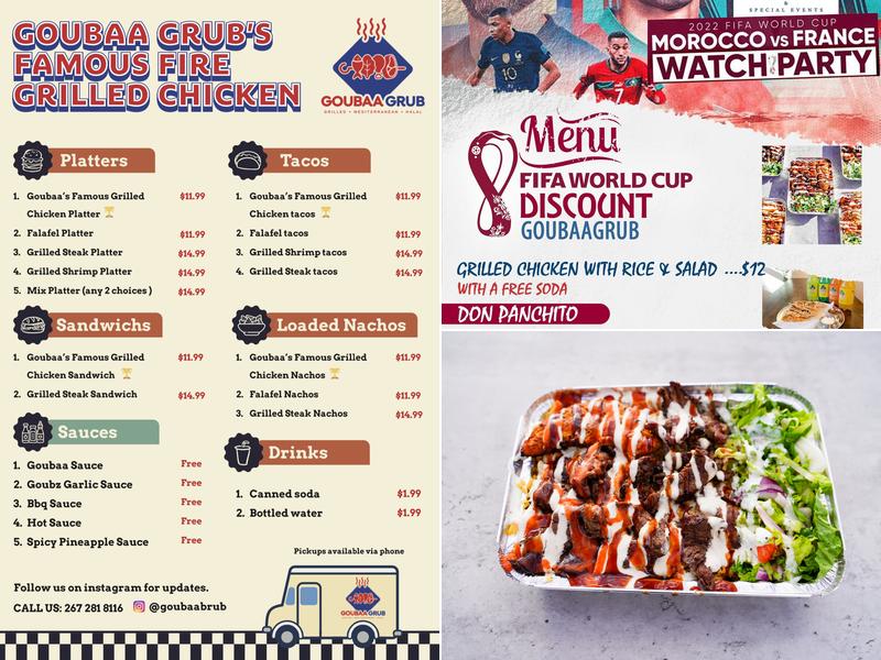 Goubaa Grub on Grant Ave Menu