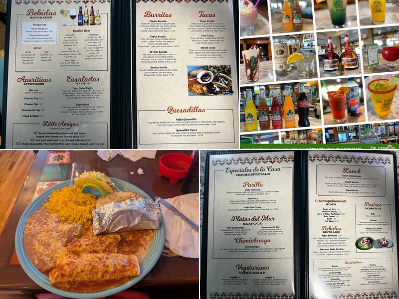 El Patron Menu