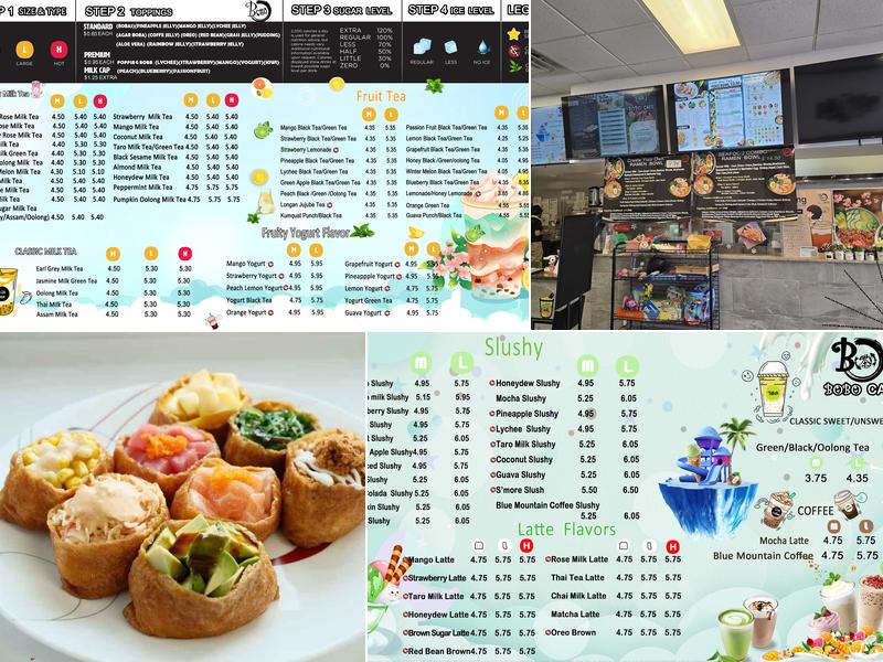 Bobo Cafe / Bubble Tea Menu
