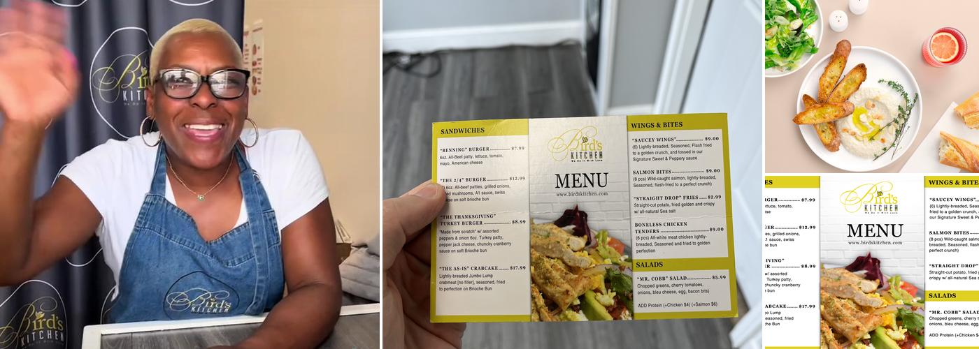 Bird's Kitchen Menu
