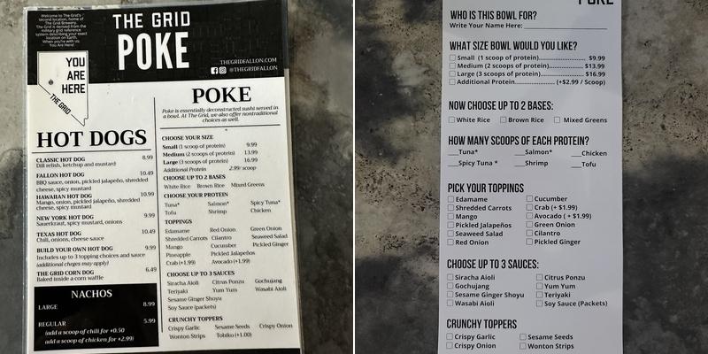 The Grid Poke Menu
