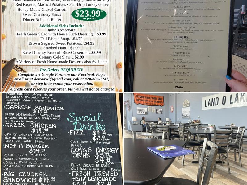 Devour WI Menu