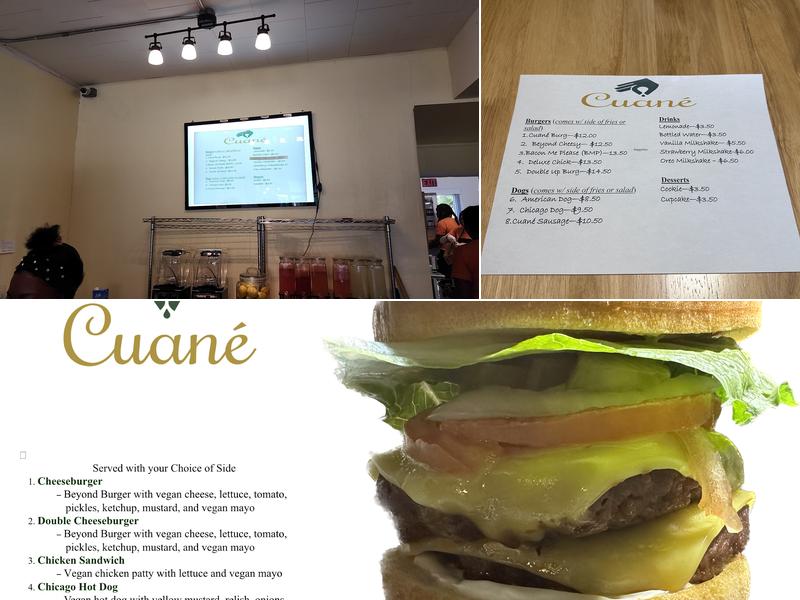 Cuané Menu