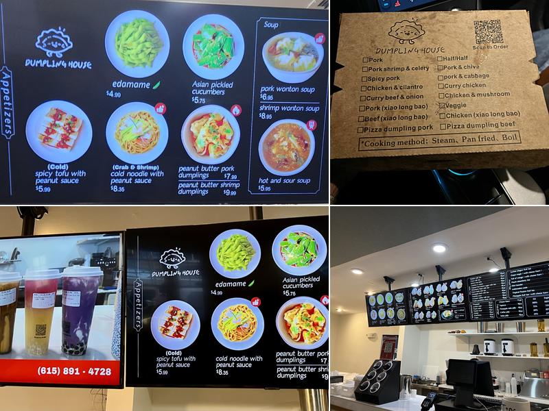 Dumpling House Menu